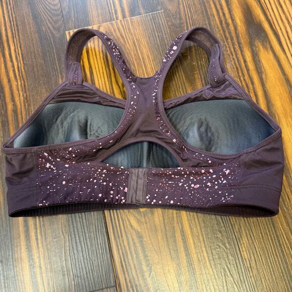 Syrokan Sports Bra Adjustable High impact Padded Racerback Running Bra Size 40C - Picture 2 of 12